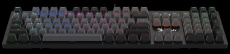 Клавиатура A4Tech Bloody B828N (USB, механическая, LK BLUE Switch, регулируемая подсветка, игровая, мультимедийная, 1.8m, grey-black)