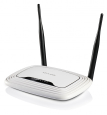 Роутер TP-LINK TL-WR841ND (300Mbps, 2.4GHz, 4 ports, 100Mbps, 2 внешние съёмные антенны 5dBi, white)