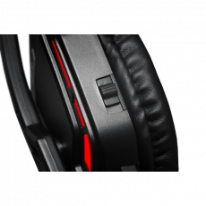 Наушники Redragon THEMIS (полноразмерные закрытые, c микрофоном, игровые, 2m, black-red)