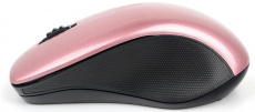 Мышь беспроводная Gembird MUSW-370 (optical, 1000dpi, 2xAAA, black-pink)