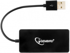 USB 2.0 HUB Gembird UHB-U2P4-03 (4 порта, 0.15m, black)