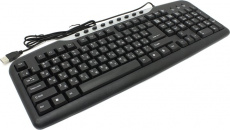 Клавиатура Defender #1 HM-830 (USB, мультимедийная, black-silver)