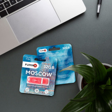Флеш накопитель USB 2.0 32Gb FUMIKO MOSCOW (FMW-14, 30MB/s, red)