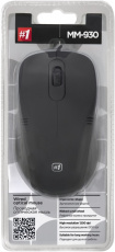 Мышь Defender #1 MM-930 (USB, optical, 1200dpi, black)