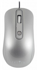 Мышь Oklick 155M (USB, optical, 1000dpi, 1.3m, silver)