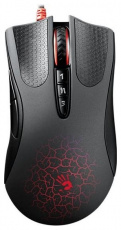 Мышь A4Tech Bloody AL9 Blazing (USB, laser, 8200dpi, игровая, black)