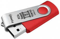 Флеш накопитель USB 2.0 8Gb FUMIKO TOKYO (FTO-12, red)