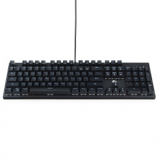 Клавиатура Gembird CHASER KB-G550L (USB, механическая, регулируемая подсветка, игровая, black)