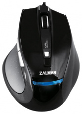 Мышь ZALMAN ZM-M400 (USB, optical, 1600dpi, игровая, black)