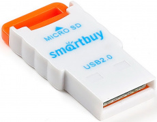 Карт-ридер Smartbuy (SBR-707-O, microSDXC, orange, USB2.0)