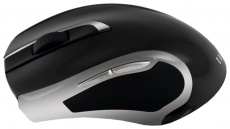 Мышь беспроводная Oklick 620LW Black/Silver CORDLESS OPTICAL (800/1600) Nano Receiver USB
