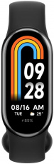 Фитнес-браслет Xiaomi Smart Band 8 (1.62", 490x192p, 190mAh, Android 6.0, iOS 12.0, Bluetooth 5.1, graphite black)