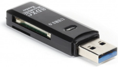 Карт-ридер Smartbuy (SBR-750-B, microSDXC, SDXC, black, USB2.0)