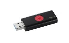 Флеш накопитель USB 3.1 64Gb Kingston DT106 (DT106/64GB, black)
