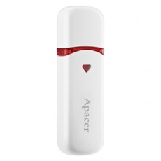 Флеш накопитель USB 2.0 64Gb Apacer AH333 (AP64GAH333W-1, white)
