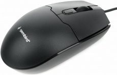Мышь Gembird MOP-430 (USB, optical, 1600dpi, 1.8m, black)