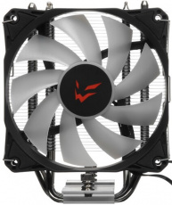 Вентилятор ARDOR WINDSTORM Z4 (1150/1151/1155/1156/1200/1700/AM4/AM5, 120mm, Al, Hydro, 800-1600rpm, <24dBa, 4 тепловые трубки, DTH, 4pin, PWM, ARGB LED, 140W, black) RTL