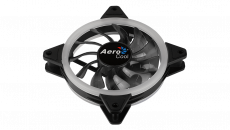 Вентилятор AeroCool Rev RGB (120x120x25mm, Hydro, 1200rpm, 15dBa, 3+4pin, RGB ready LED, black) RTL