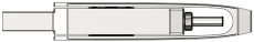 Флеш накопитель USB 3.0 128Gb Netac U782C (NT03U782C-128G-30PN, OTG, Type-C, silver)