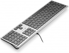 Клавиатура беспроводная Oklick 890S (USB, мультимедийная, grey)