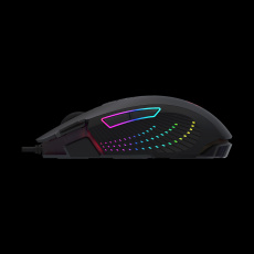 Мышь A4Tech Bloody J90s (USB, optical, 8000dpi, игровая, RGB подсветка, stone black)