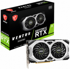 Видеокарта MSI GF RTX2060 6Gb (RTX2060 VENTUS GP OC, 192bit, GDDR6, HDMI+3xDP) RTL
