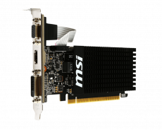 Видеокарта MSI GF GT710 2Gb (GT 710 2GD3H LP, 64bit, DDR3, DVI+HDMI+CRT) RTL