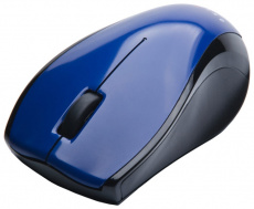 Мышь беспроводная Oklick 345MW (optical, 800dpi, 2*AAA, black-blue)