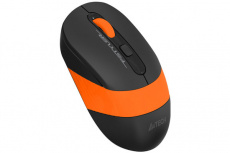 Мышь беспроводная A4Tech Fstyler FG10 (optical, 2000dpi, AA, black-orange)