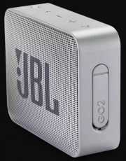 Колонка JBL GO 2 (3W, портативная, аккумулятор 730mAh, до 5ч, Bluetooth v.4.1, микрофон, громкая связь, AUX, защита от воды, ash gray)