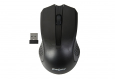 Мышь беспроводная ExeGate Office Standard SR-9015B (optical, 1200dpi, 2xAAA (нет в комплекте), black)