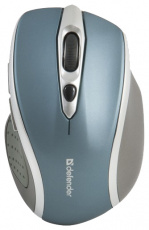 Мышь беспроводная Defender Safari MM-675 Nano Sky (optical, 1600dpi, AA, blue)