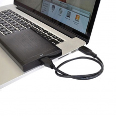 Кабель USB 3.0 Am - micro USB 0.35m (black)