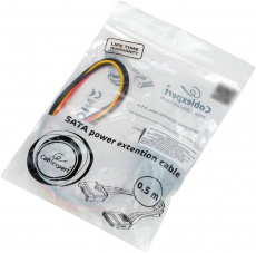 Удлинитель питания SATA (m) -> SATA (f) (CC-SATAMF-02, 0,5m) Cablexpert