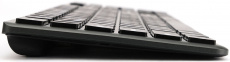 Клавиатура беспроводная Gembird KBW-8460 (Bluetooth5.0 / 2.4GHz / USB Type-C 1.5m, аккумулято2300mAh, мультимедийная, black)