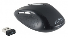 Мышь беспроводная Oklick 465MW (optical, 1600dpi, 2xAAA, black)