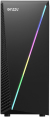 Корпус GINZZU SL150 (без БП, mATX, USB3.0, black)