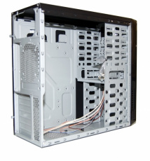 Корпус Velton X01B (без БП, ATX, black-red)