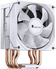 Вентилятор JONSBO CR-1300 EVO Color (1150/1151/1155/1156/1200/1700/AM4/AM5, 90mm, Al, 800-2000rpm, <28dBa, 4 тепловые трубки, DTH, 4pin, 130W, rainbow LED, white) RTL