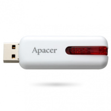Флеш накопитель USB 2.0 32Gb Apacer AH326 (AP32GAH326W-1, white)