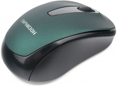 Мышь беспроводная Гарнизон GMW-450-2 (optical, 1000dpi, 2xAAA, soft-touch, black-green)