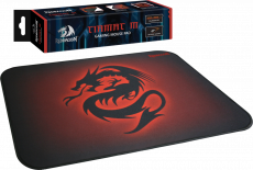 Коврик для мыши Redragon (TIAMAT M, тканевый на резиновой основе, игровой, black-red, 350x260x6mm)