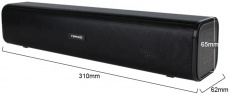 Колонки FUMIKO CASPER (6W, USB, black)