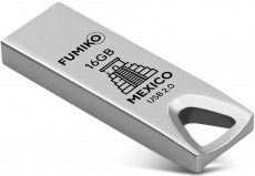Флеш накопитель USB 2.0 16Gb FUMIKO MEXICO (FMX-03, silver)
