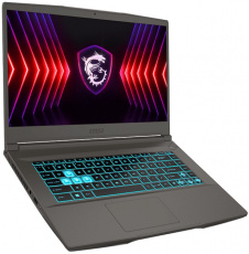 Ноутбук MSI Thin 15 (B12UC-2632XRU) (15.6", 1920x1080, 144Hz, IPS, Intel® Core i5-12450H (восьмиядерный) 4.4GHz, 16Gb, 512Gb PCIe NVMe SSD, nVidia GeForce RTX 3050 4Gb, Wi-Fi6, BT5.3, Cam, DOS, grey)