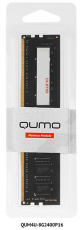 Память DDR4 8Gb PC21300, 2666MHz, QUMO (QUM4U-8G2666P19)