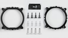 Вентилятор AeroCool Verkho 4 (1150/1151/1155/1156/1200/2011/2066/775/AM2/AM3/AM4/FM1/FM2, 120mm, Al, Hydro, 800-2000rpm, 15-27dBa, 4 тепловые трубки 6mm, DTH, 4pin, 140W) RTL