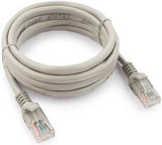 Кабель Patchcord литой 5E 2.0m (PP12-2M, grey) Cablexpert