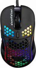 Мышь Oklick NETRUNNER 713G (USB, optical, 3200dpi, игровая, подсветка, 1.5m, black)