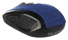 Мышь беспроводная QUMO Denim (optical, 1600dpi, 2xAAA, ткань)